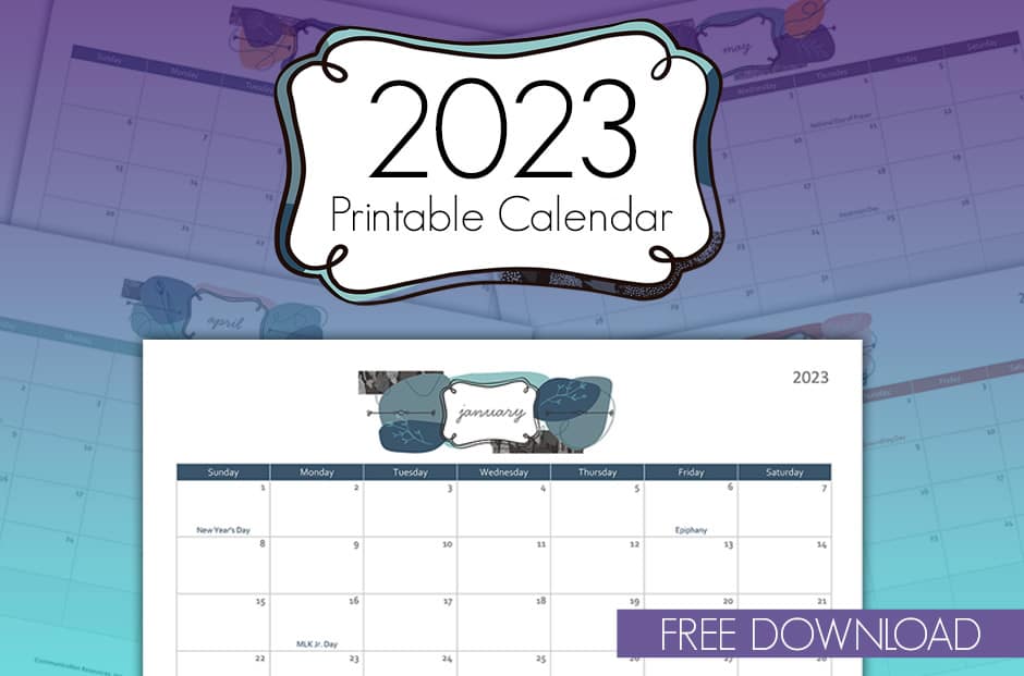 Printable 2023 Church Calendar ChurchArt Blog