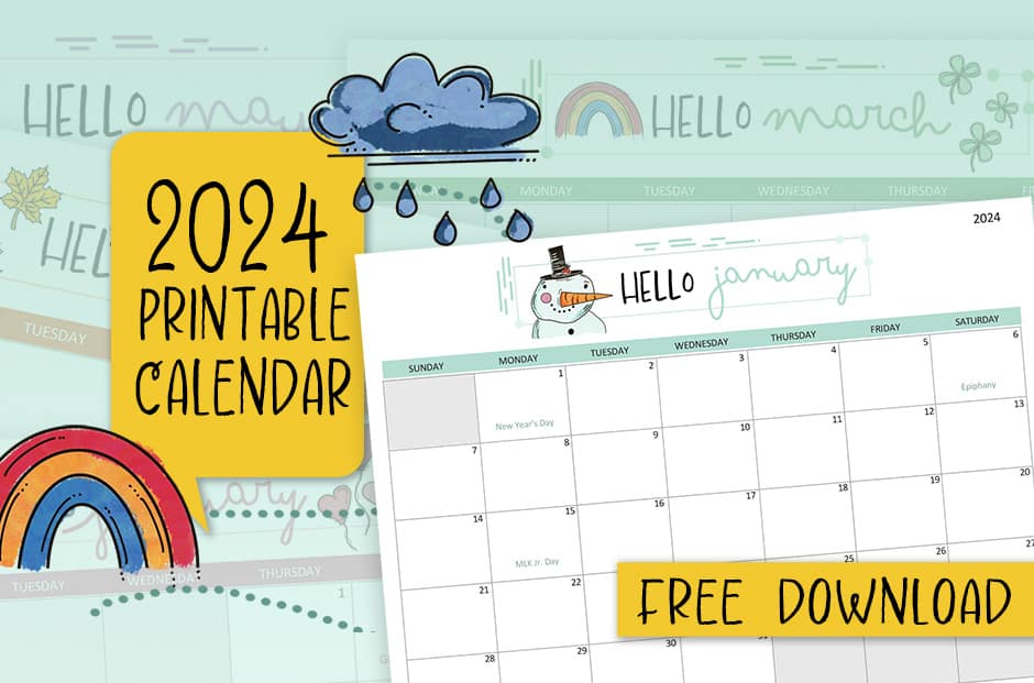 Best Practices For Using A 2024 Printable Calendar By Month Printable