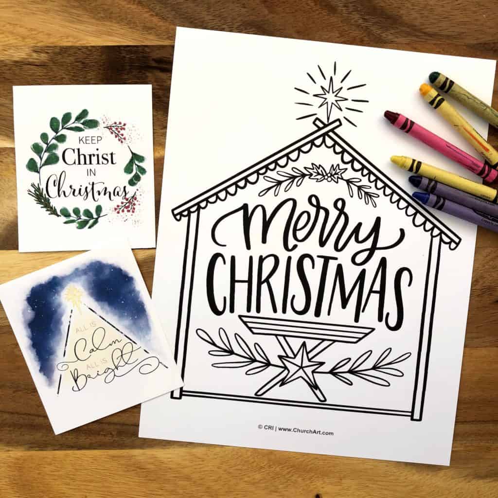 Christmas Coloring Pages For Kids