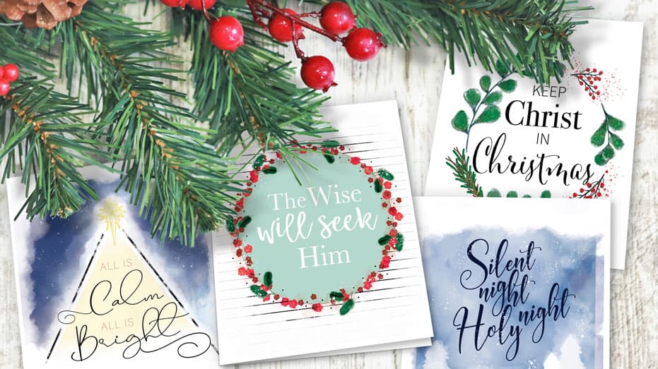 Christmas Scripture Cards