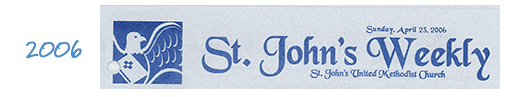 Church Newsletter Nameplate Example 01