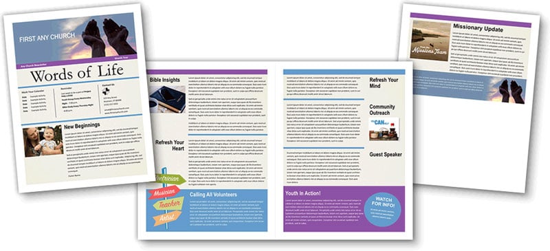 Create Quality Church Newsletters