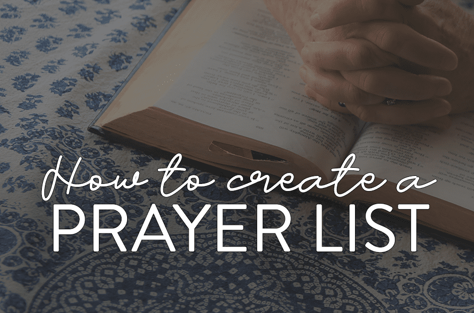 How to Create a Prayer List in your Newsletter | ChurchArt Blog