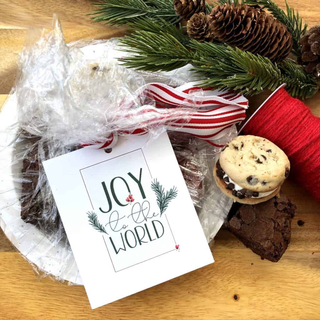 Joy To The World Christmas Tag