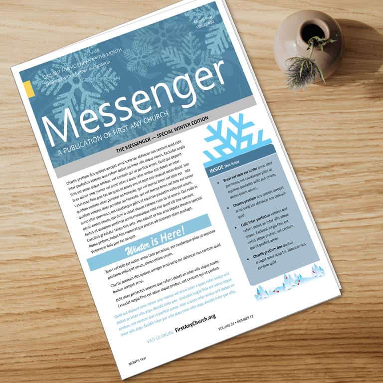 newsletter design ideas