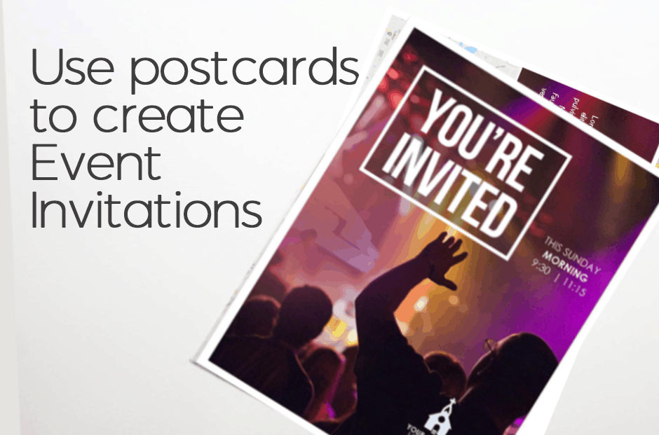 Church Invite Postcards